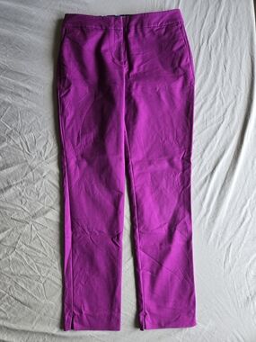 Boden Bright Magenta Straight-Leg Pants Size 8